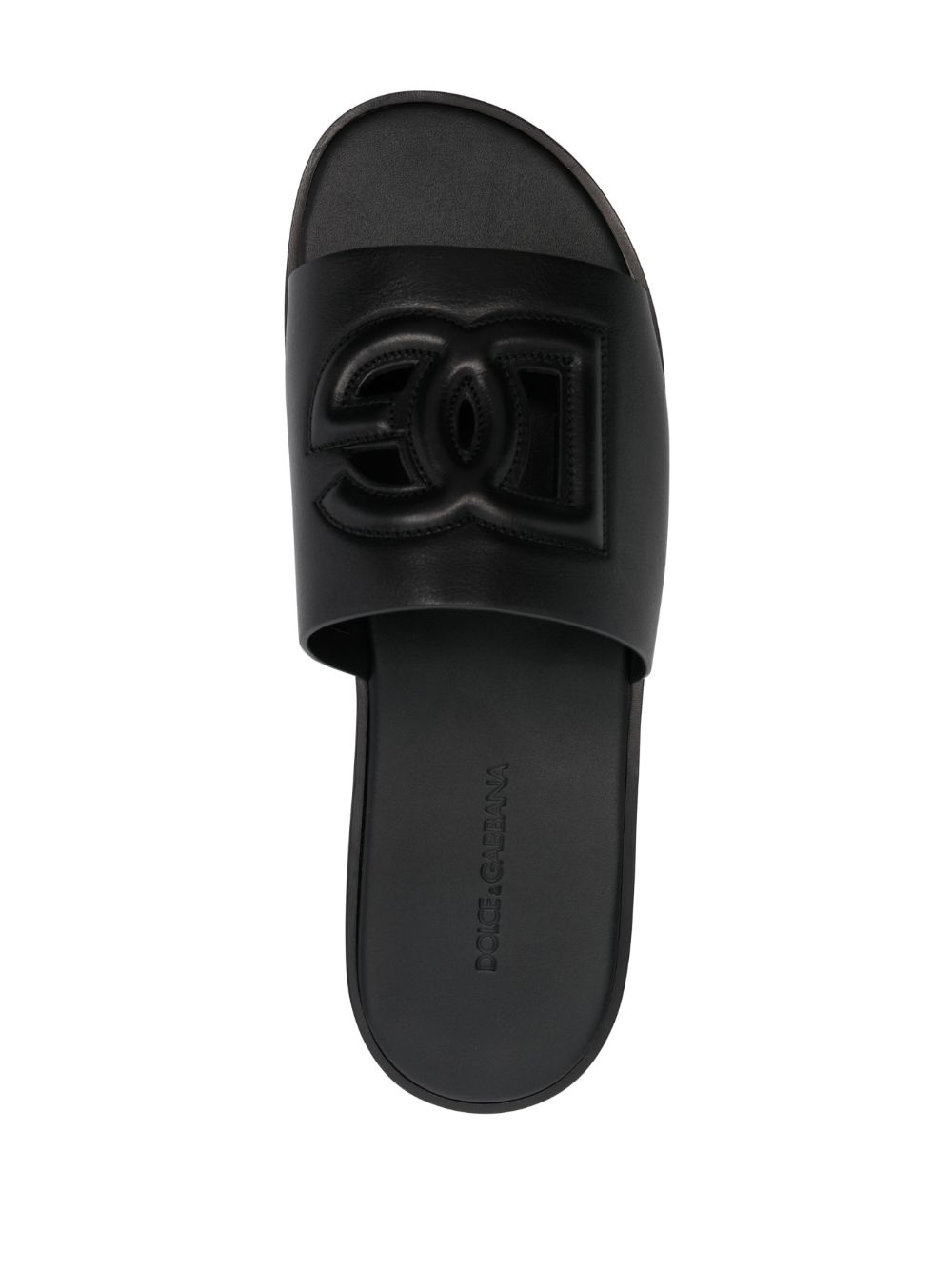 Dolce & Gabbana DOLCE & GABBANA- Dg Leather Sandals