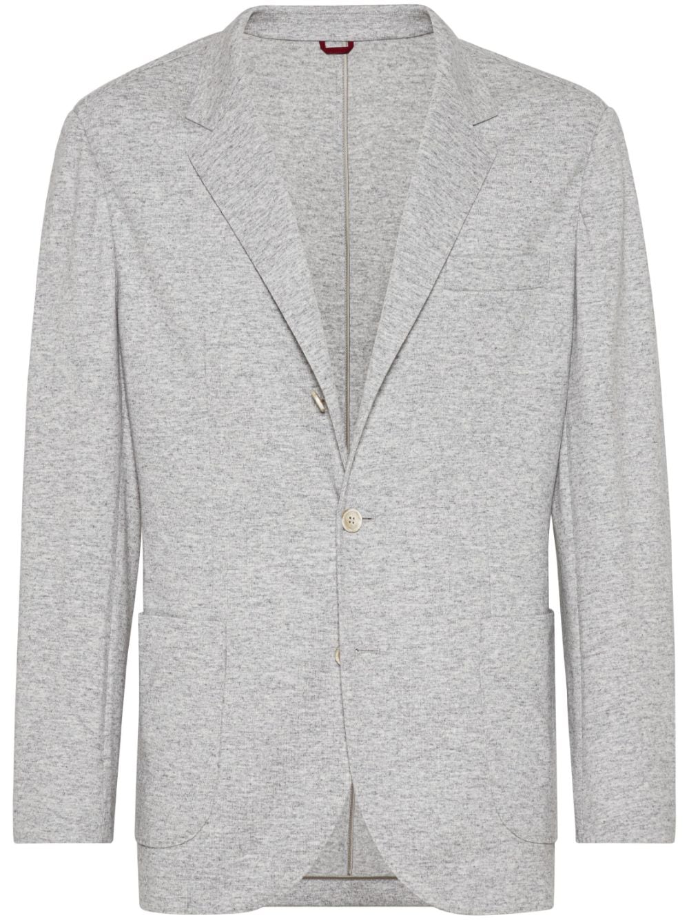 Brunello Cucinelli BRUNELLO CUCINELLI- Wool Single-breasted Jacket