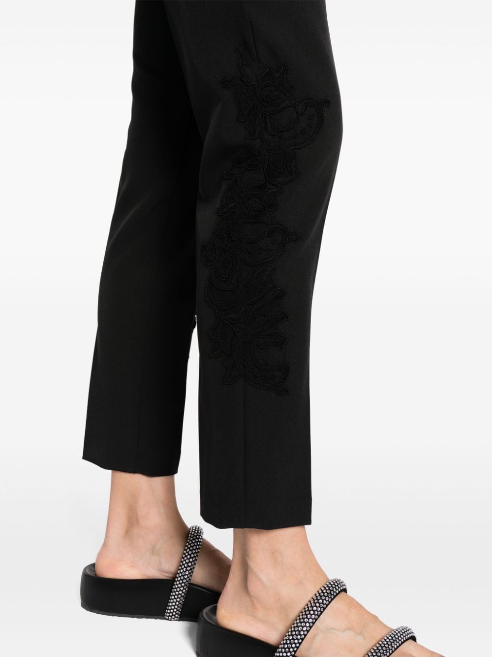 Ermanno ERMANNO- Embroidered Trousers