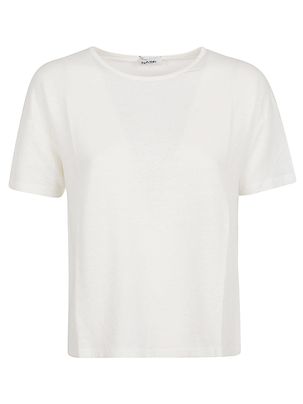 Base BASE- Linen Jersey T-shirt