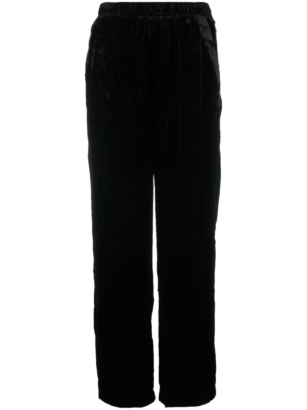 Goldhawk GOLDHAWK- Velvet Wide-leg Trousers