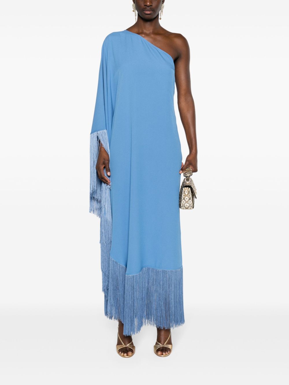 Taller Marmo TALLER MARMO- Spritz Fringed Long Dress