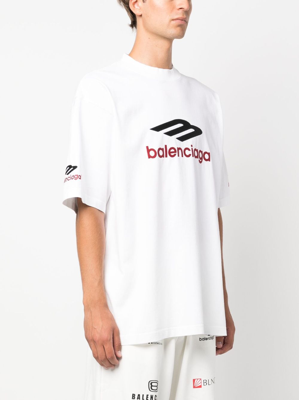 Balenciaga BALENCIAGA- 3b Sports Icon Cotton T-shirt