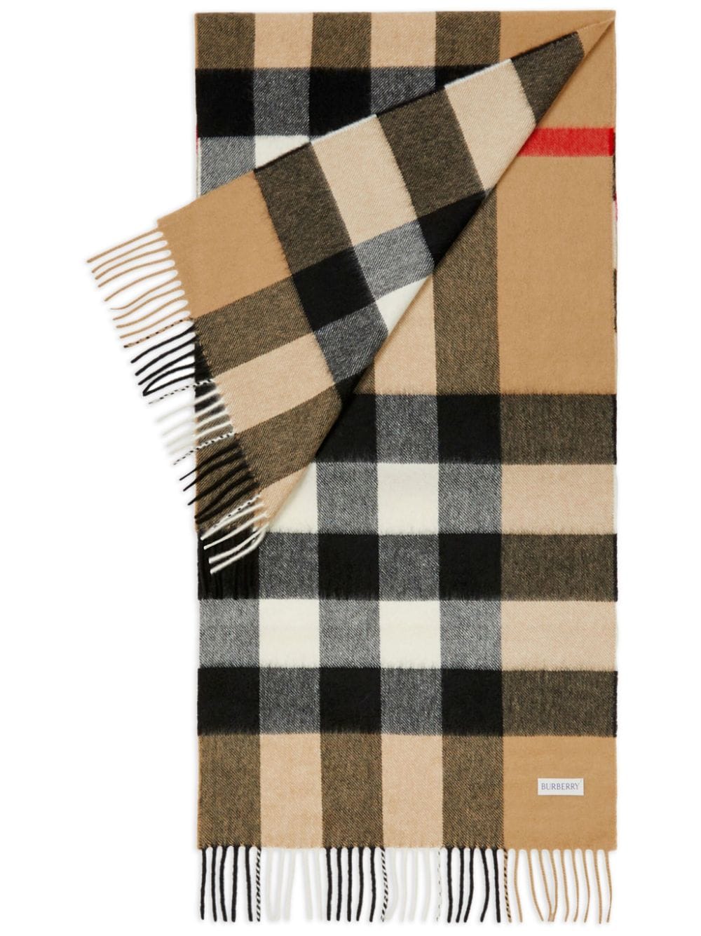 Burberry BURBERRY- Check Cashmere Wool Scarf