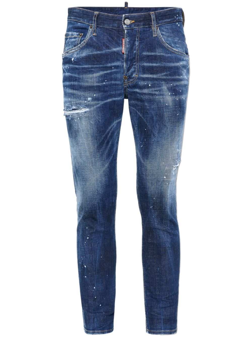 Dsquared2 DSQUARED2- Skater Denim Cotton Jeans