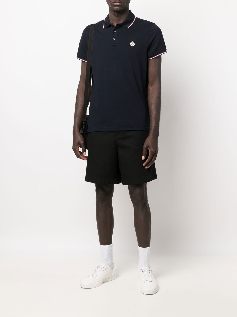 Moncler MONCLER- Logo Polo Shirt