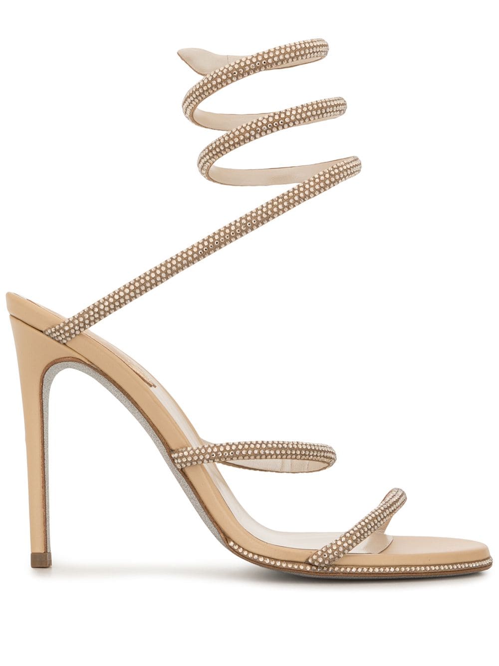 René Caovilla RENÉ CAOVILLA- Cloe Satin High-heel Sandals