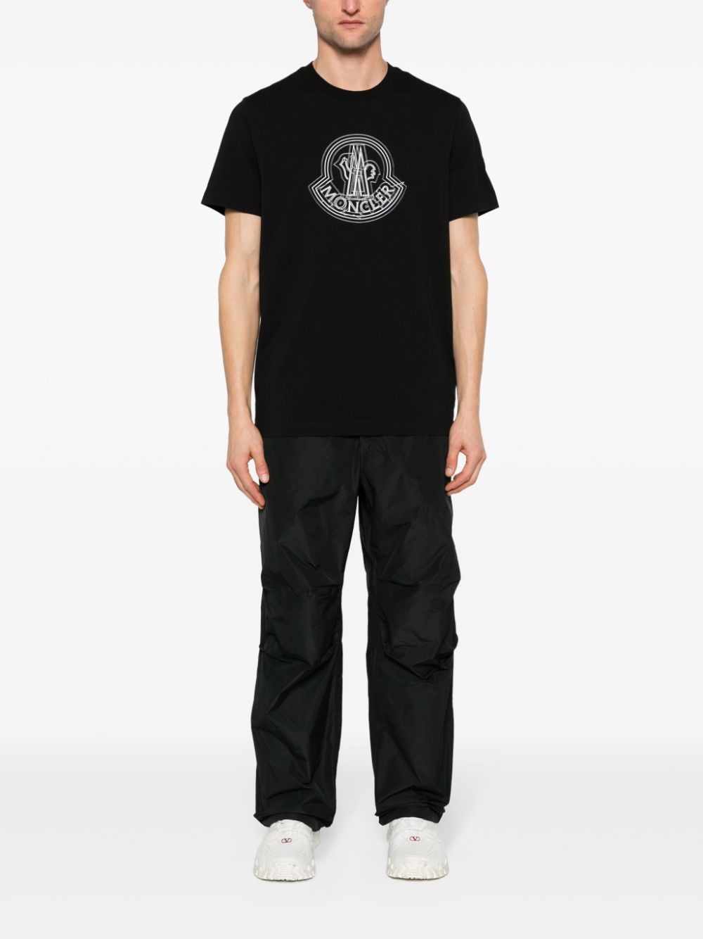 Moncler MONCLER- Logo Cotton T-shirt