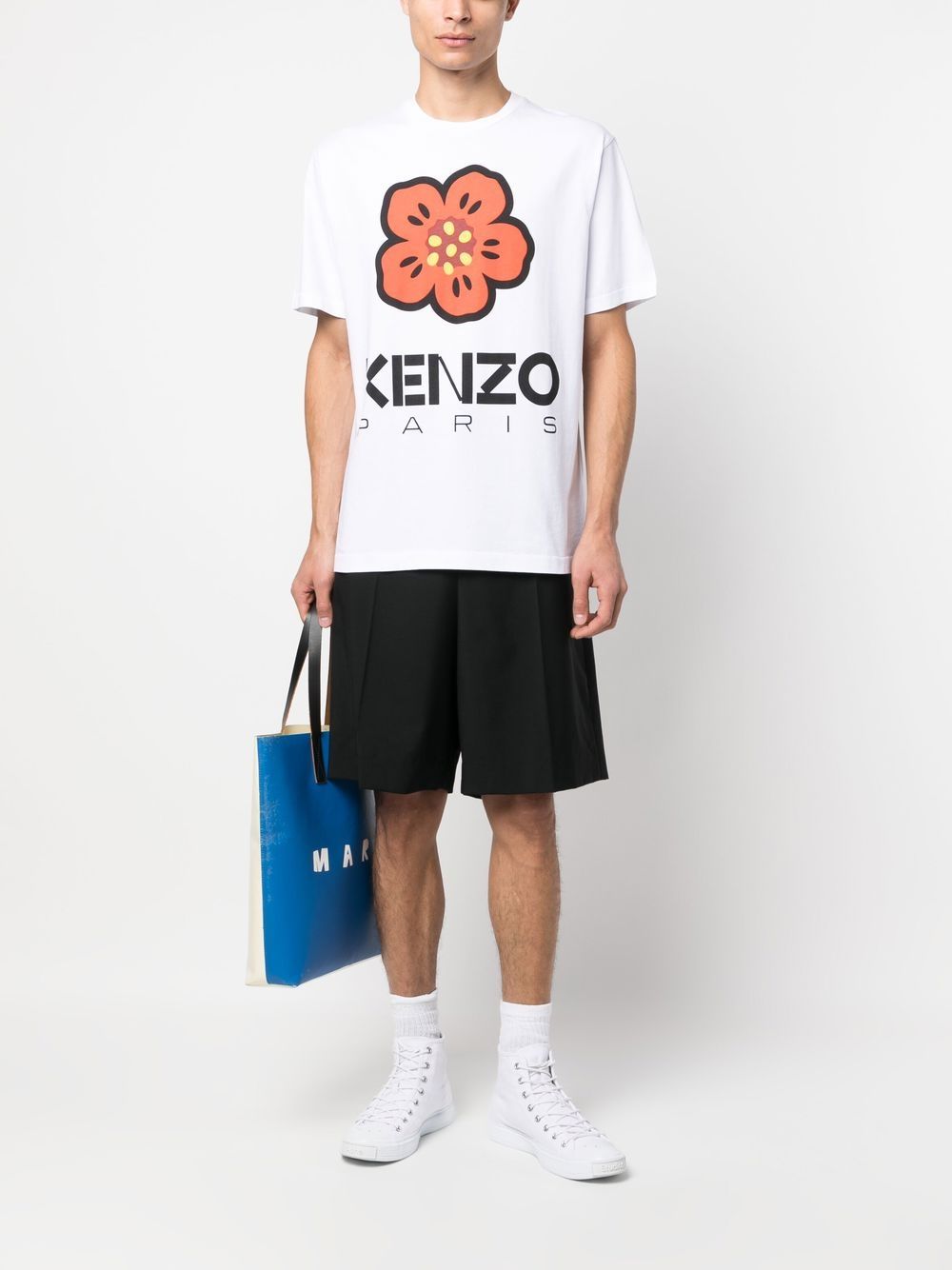 Kenzo KENZO- Boke Flower Cotton T-shirt