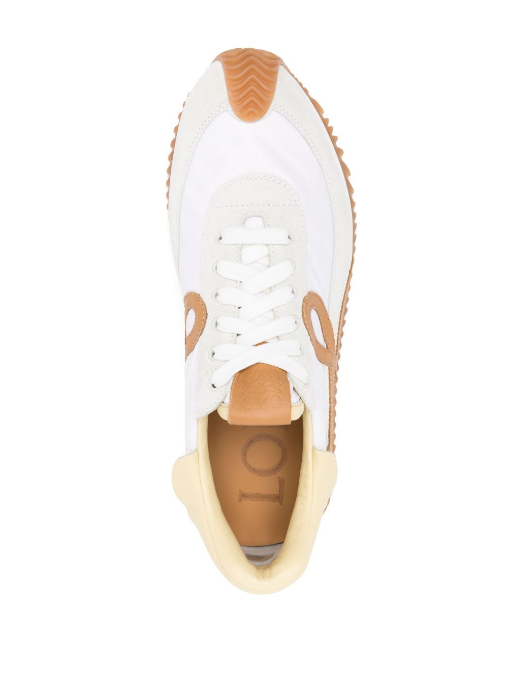 Loewe LOEWE- Flow Runner Leather Sneakers