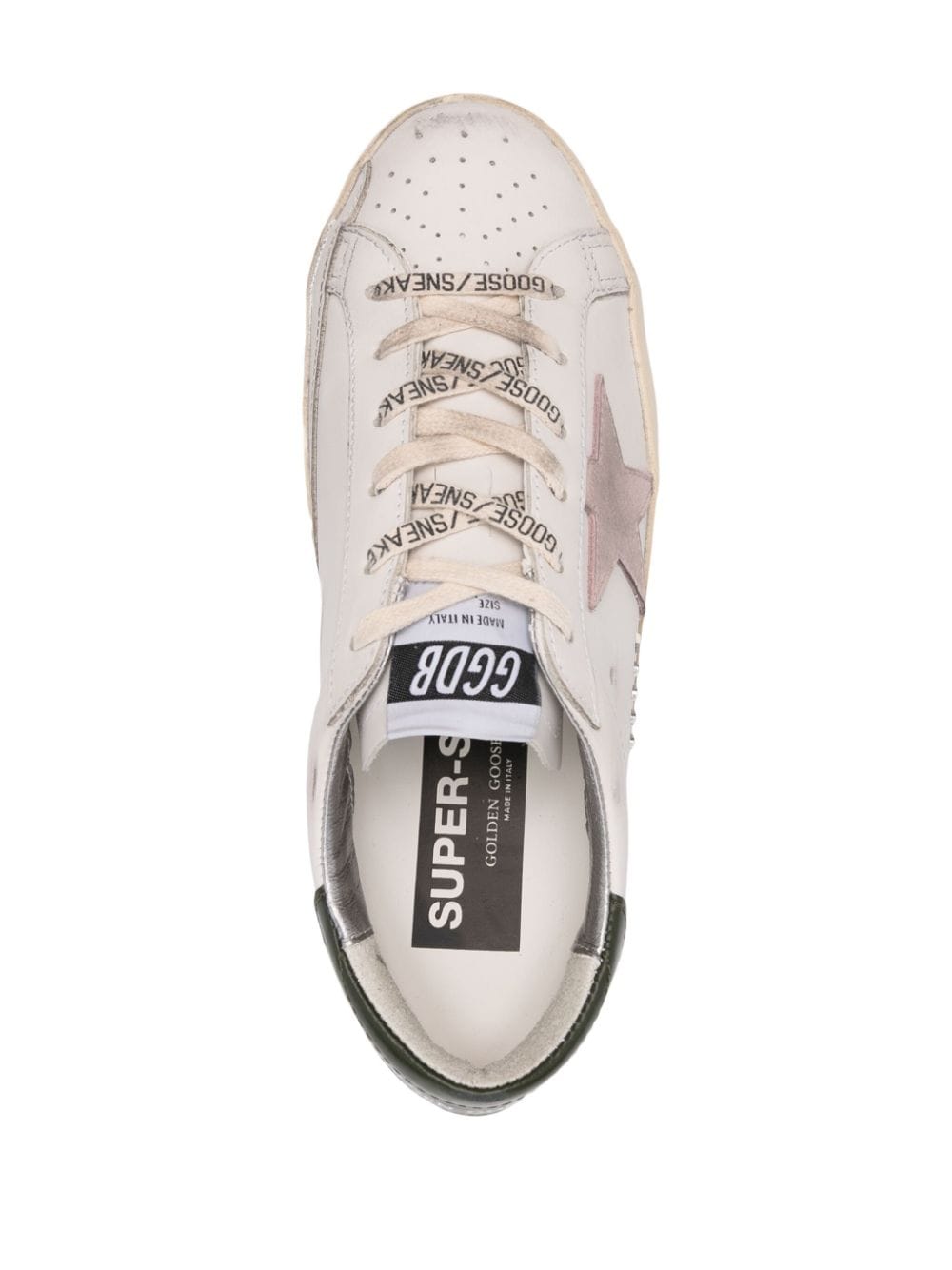 Golden Goose GOLDEN GOOSE- Super Star Leather Sneakers