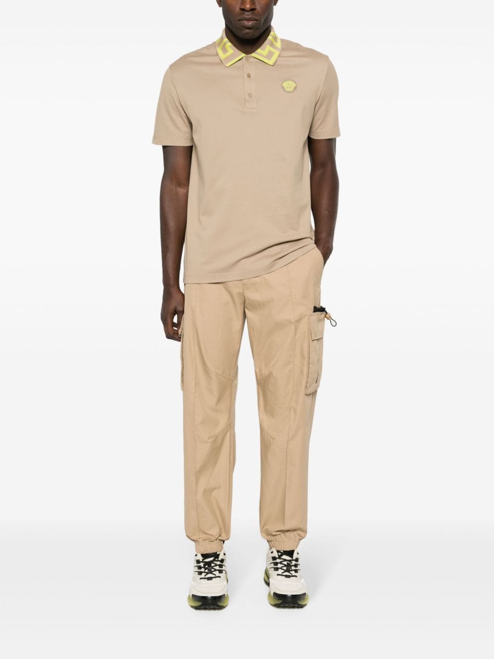 Versace VERSACE- Cotton Cargo Trousers