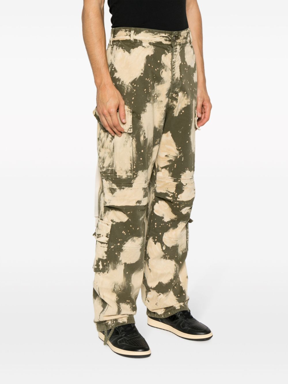 DARKPARK DARKPARK- Saint Camouflage Cotton Trousers