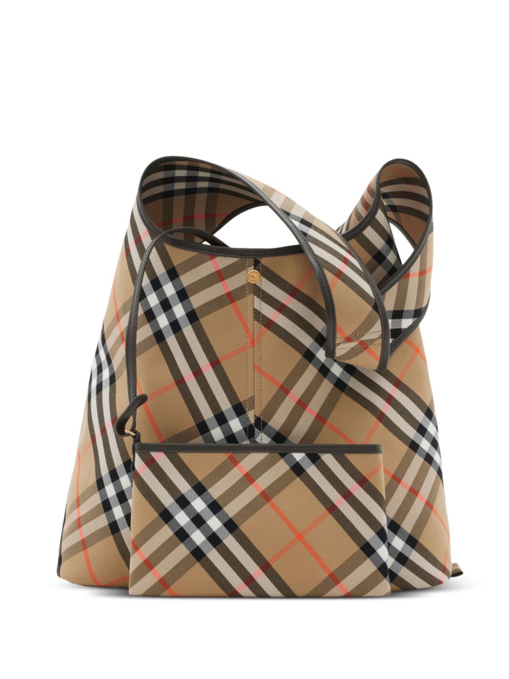 Burberry BURBERRY- Check Large Shoulder Bag