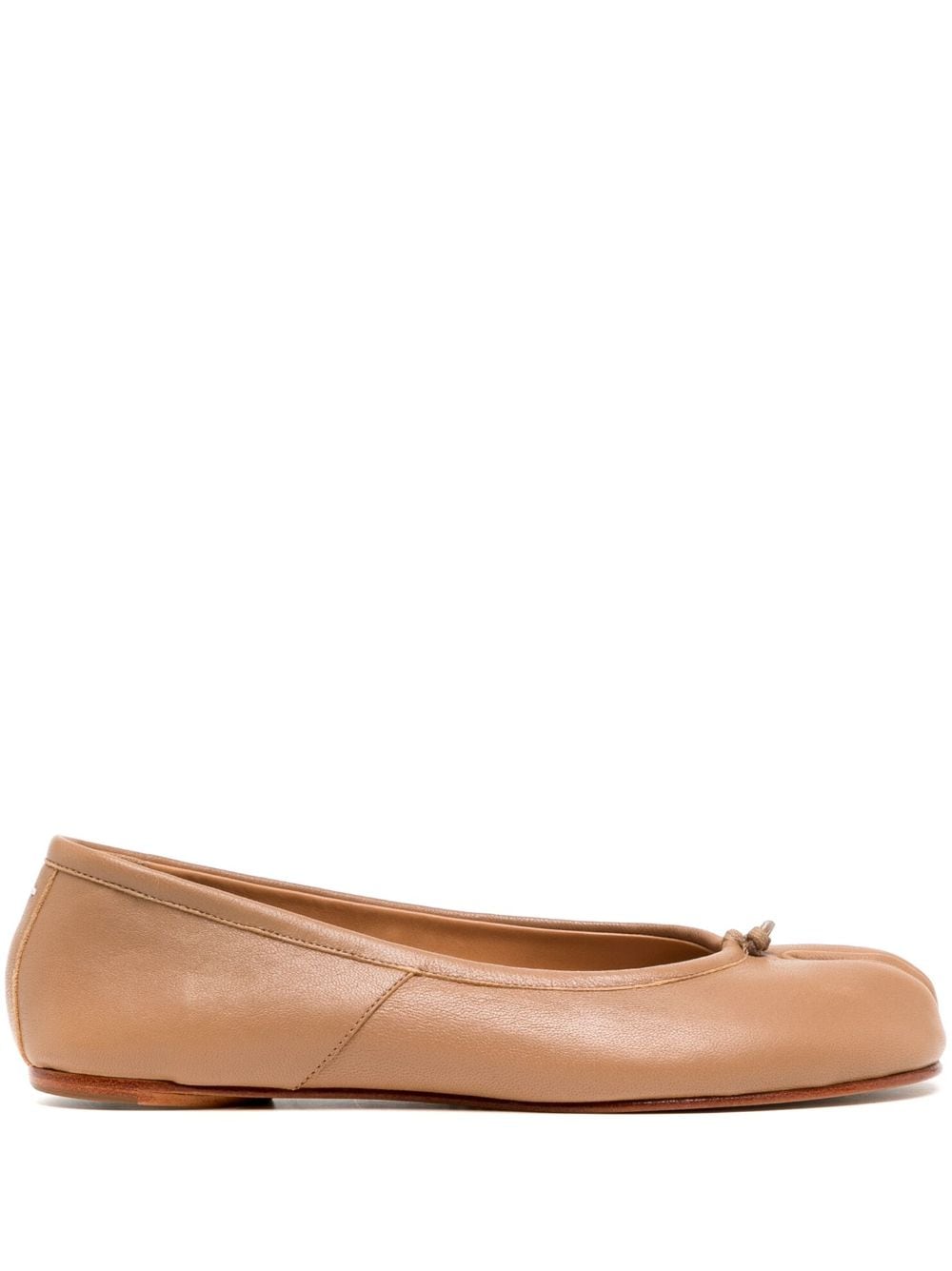 Maison Margiela MAISON MARGIELA- Tabi Leather Ballet Flats