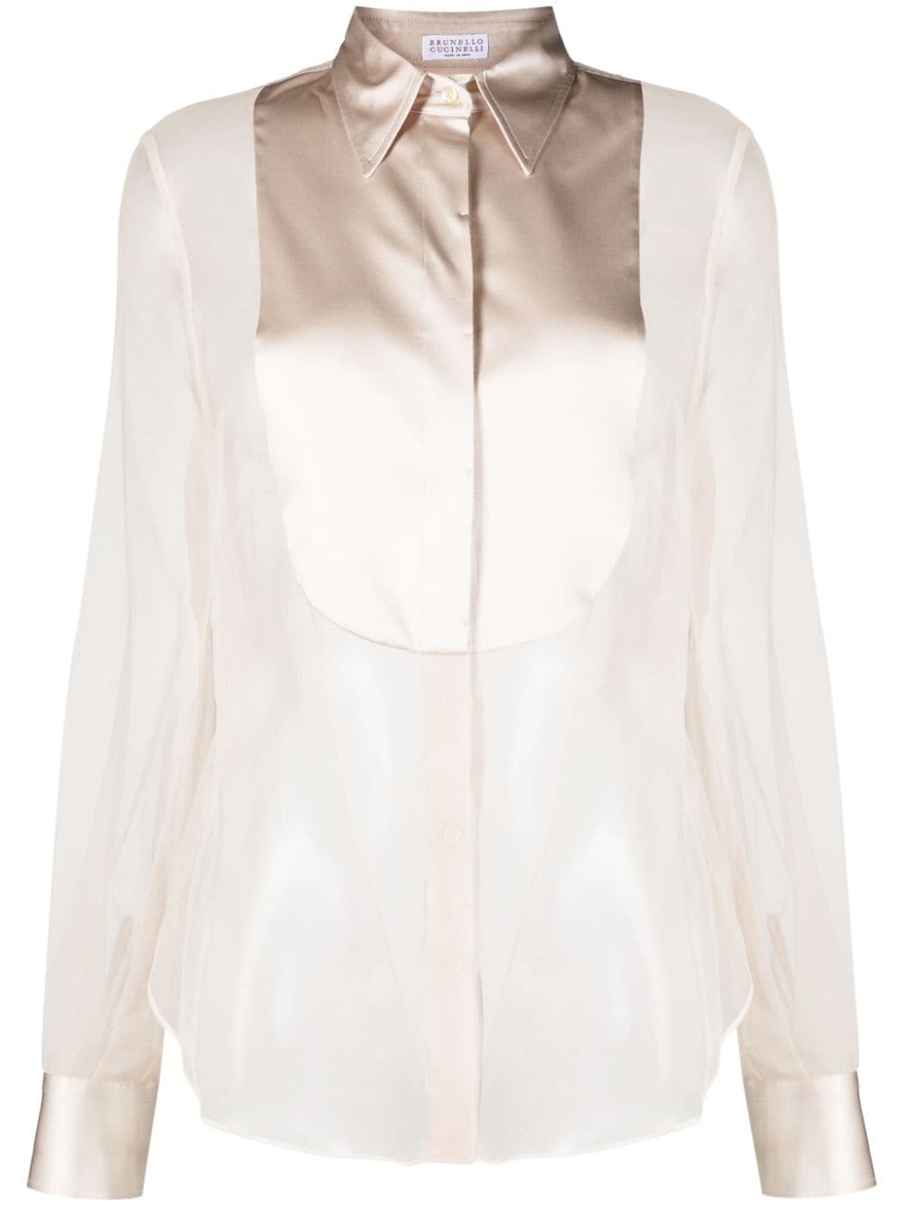 Brunello Cucinelli BRUNELLO CUCINELLI- Silk Shirt