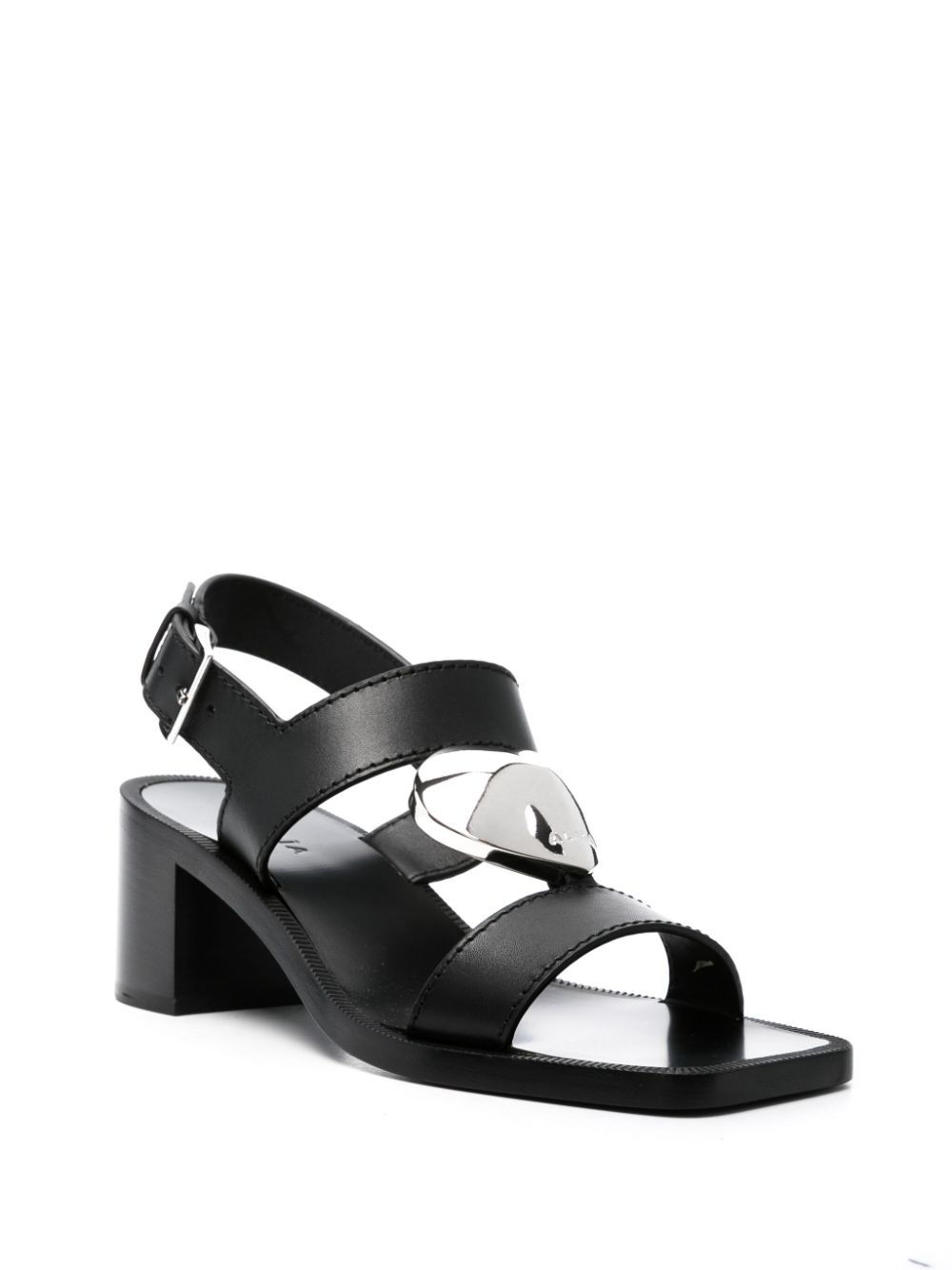 Alaïa ALAÏA- Le Coeur Leather Sandals