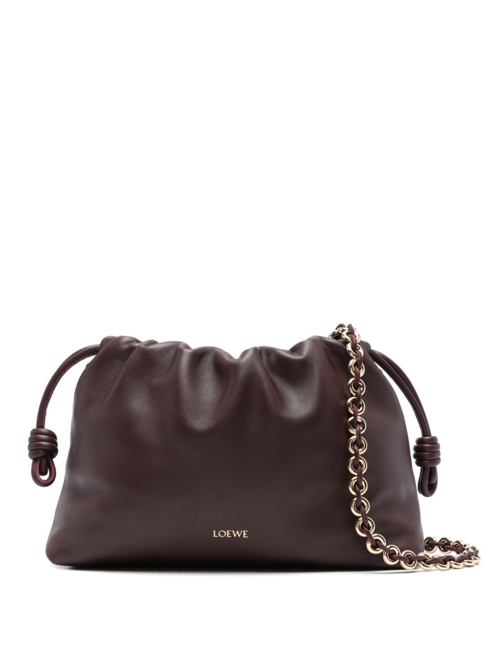 Loewe LOEWE- Flamenco Leather Clutch Bag