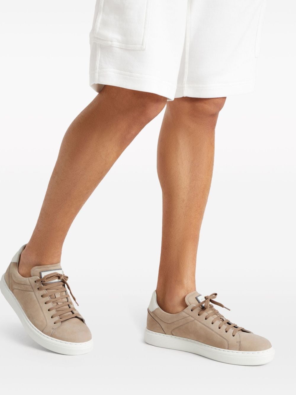 Brunello Cucinelli BRUNELLO CUCINELLI- Suede Leather Sneakers