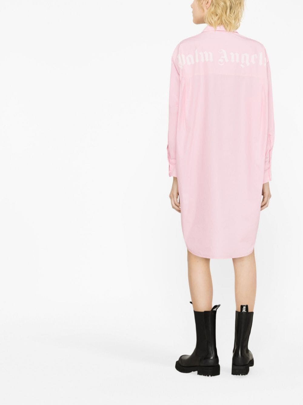 PALM ANGELS PALM ANGELS- Cotton Shirt Dress