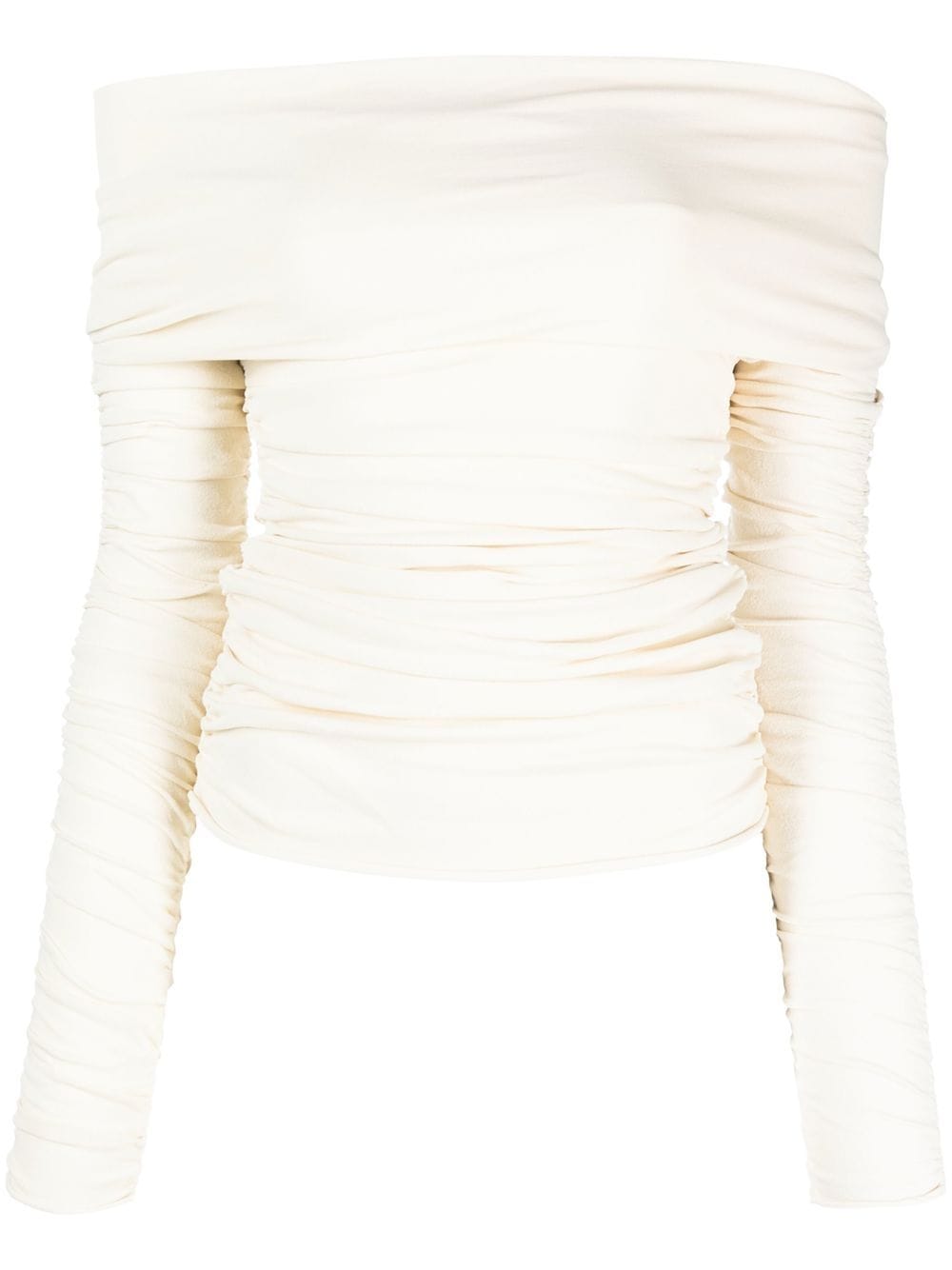 Khaite KHAITE- Zuri Off-shoulder Top