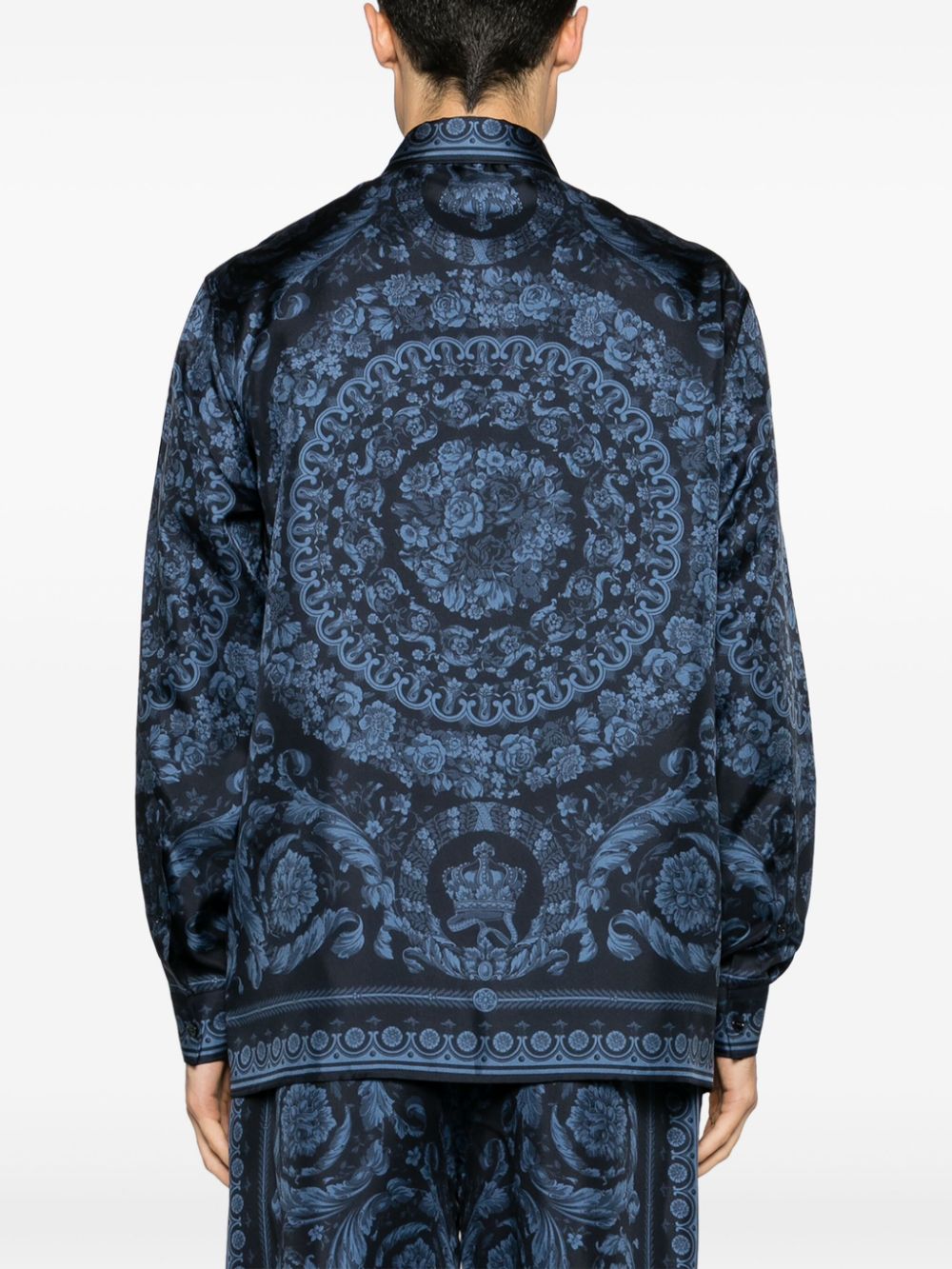 Versace VERSACE- Barocco Print Silk Shirt