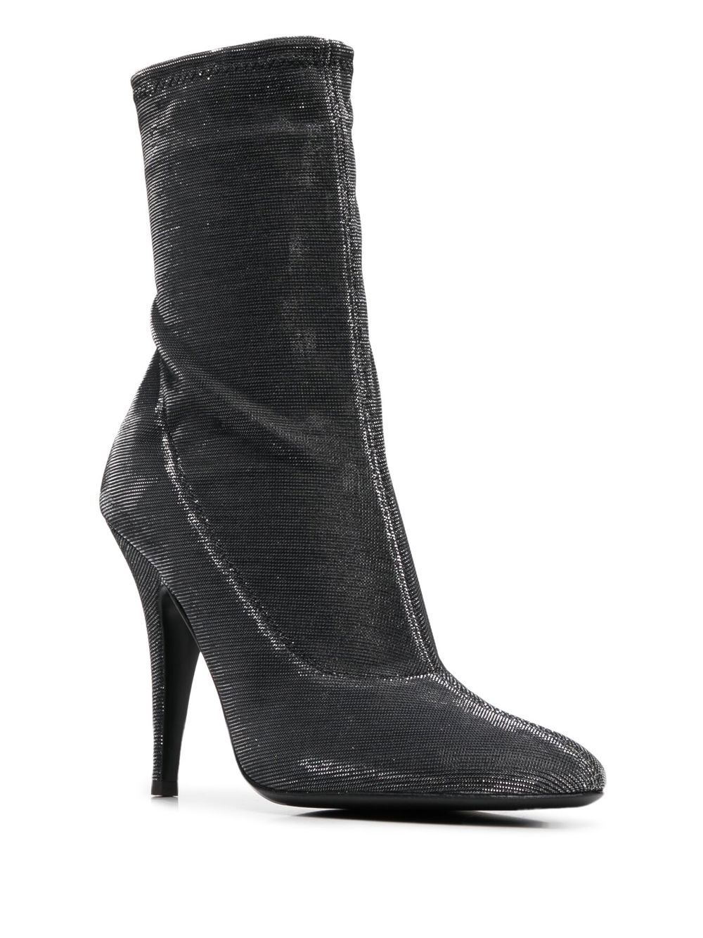 Giuseppe Zanotti Design GIUSEPPE ZANOTTI DESIGN- Leather Heel Ankle Boots