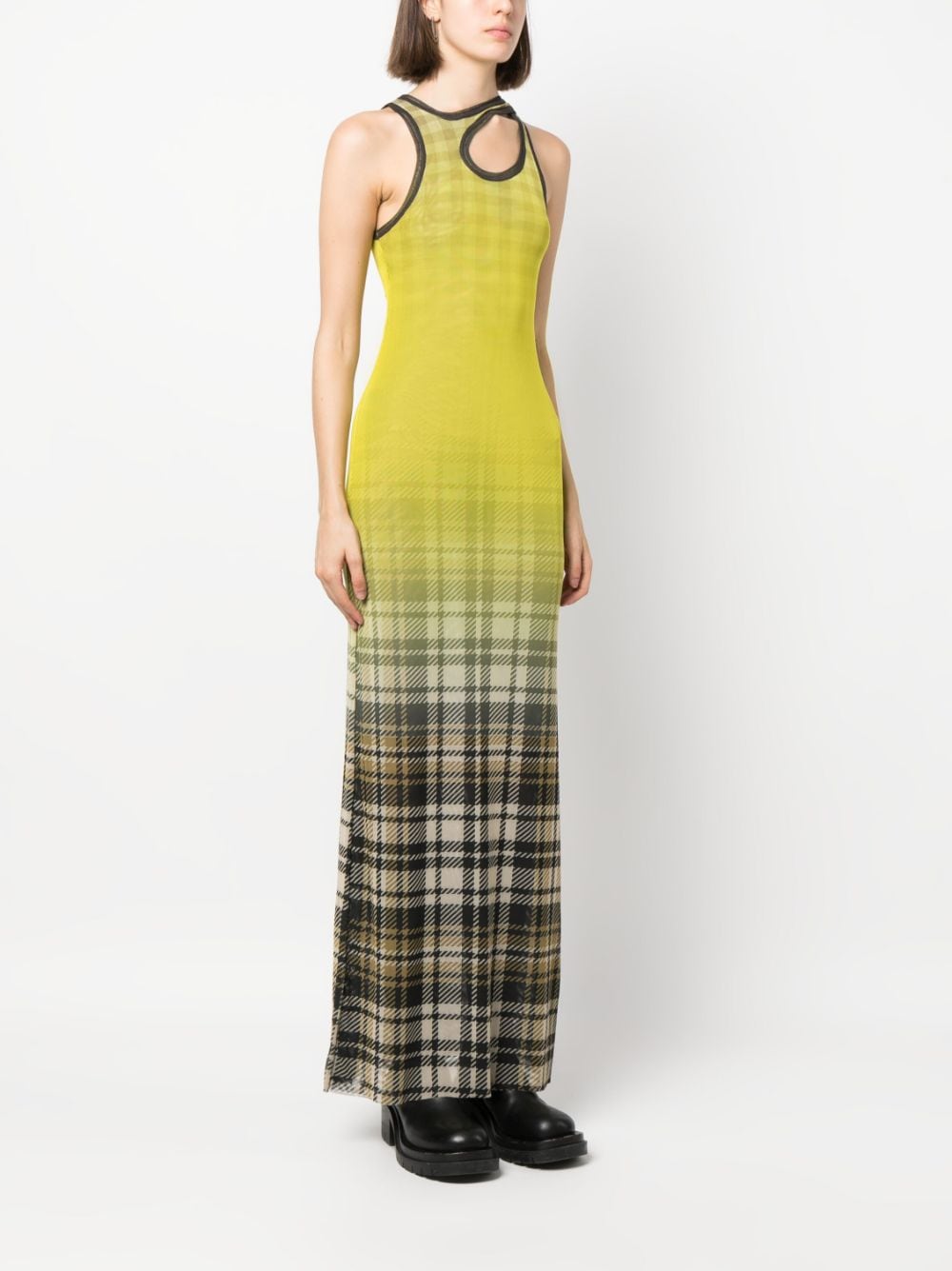 Ottolinger OTTOLINGER- Checked Long Dress