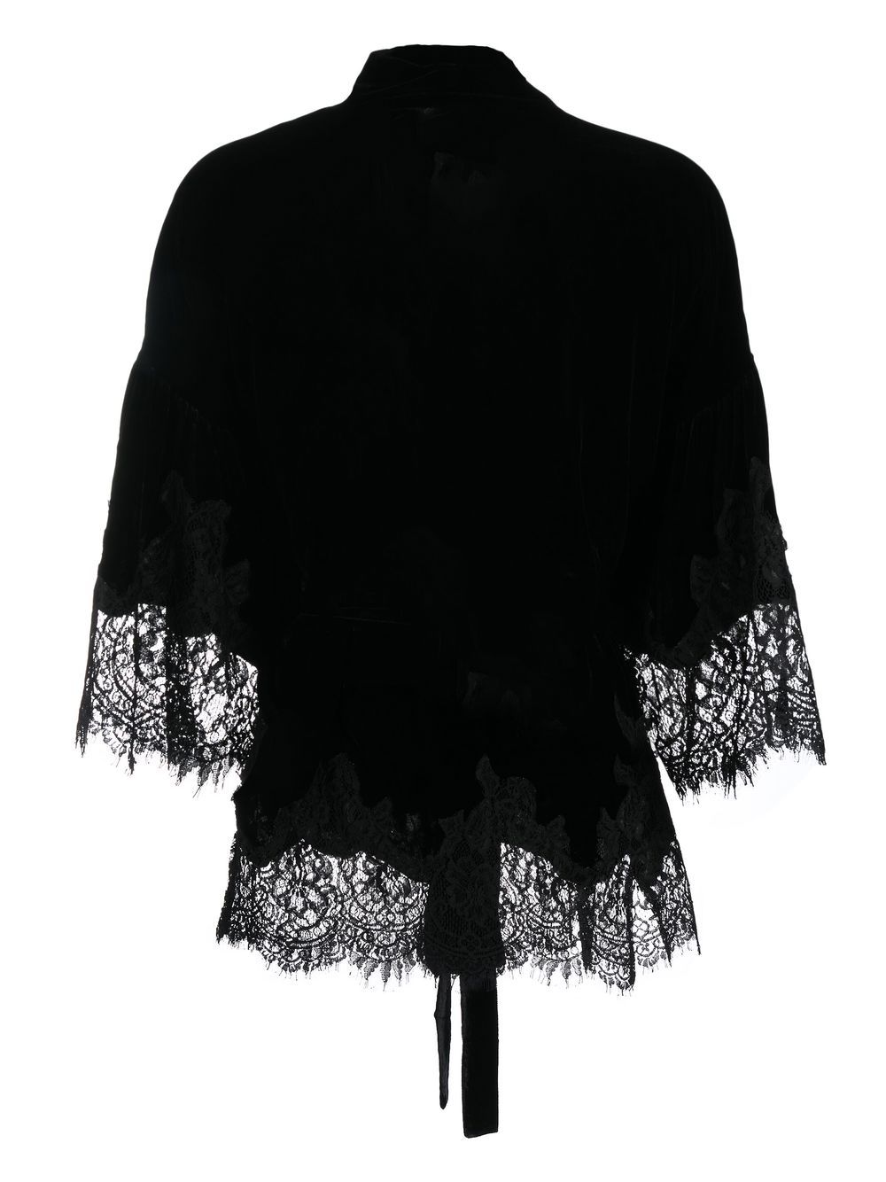 Goldhawk GOLDHAWK- Velvet Short Kimono