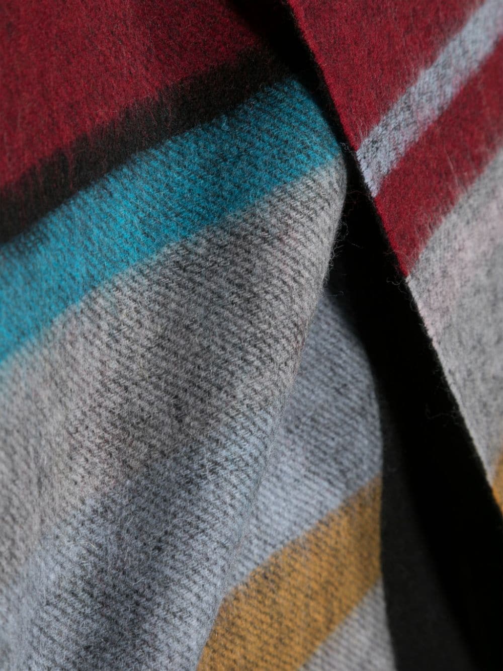 Paul Smith PAUL SMITH- Signature Stripe Wool Scarf