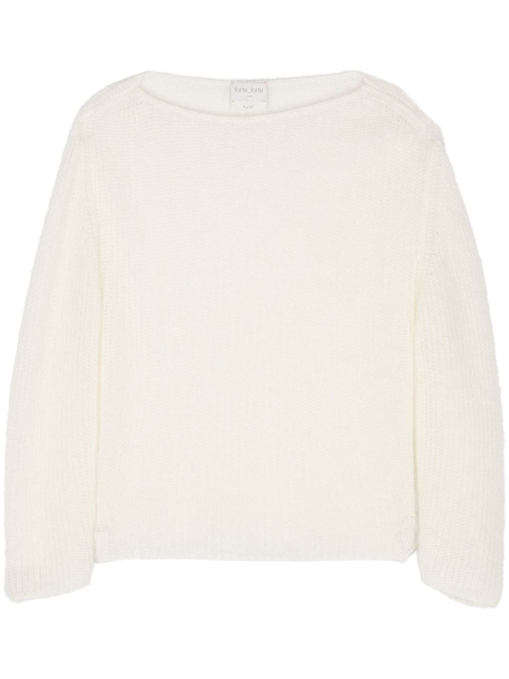 Forte Forte FORTE FORTE- Wool Asymmetric Neck Sweater