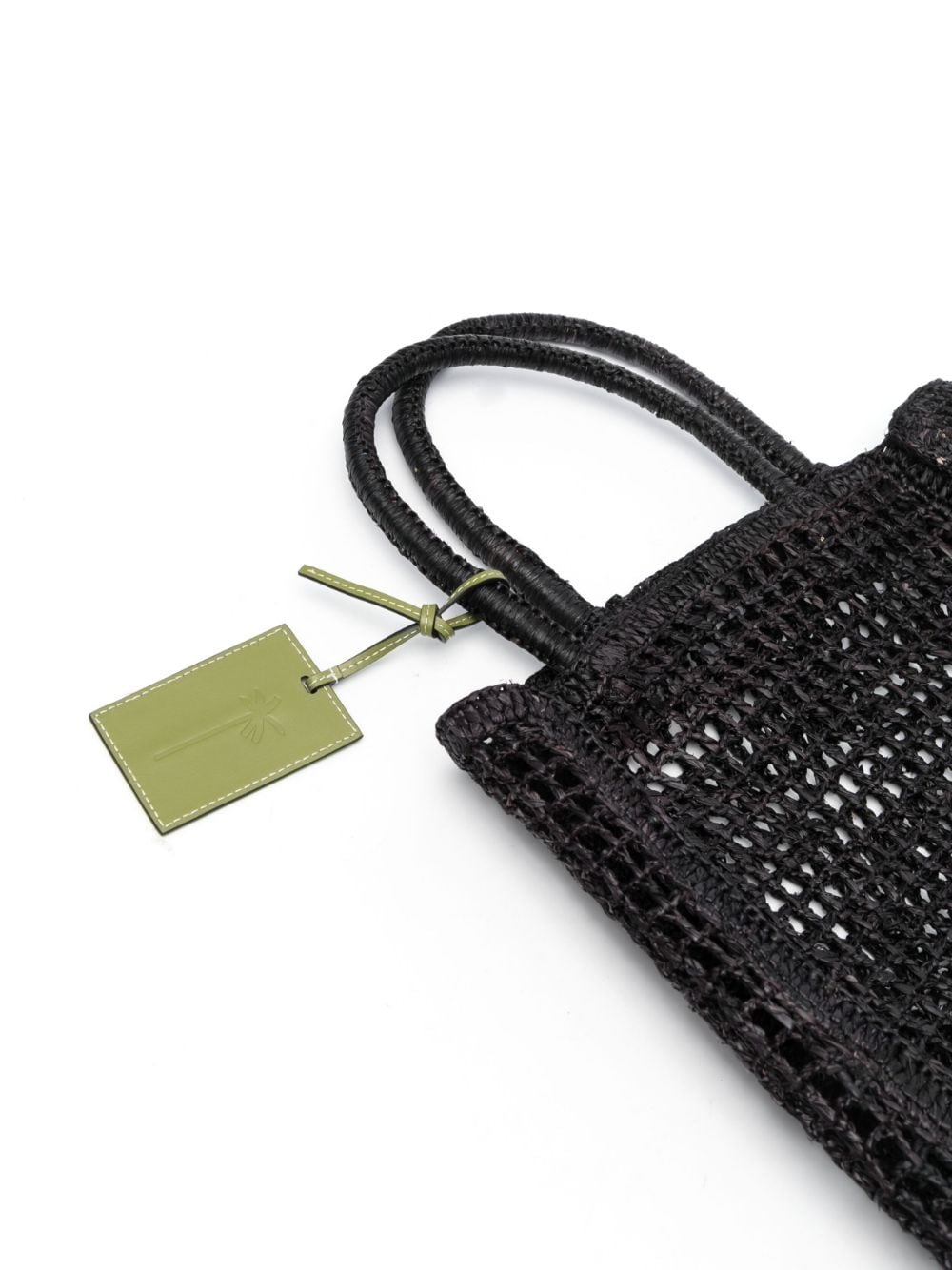 Manebi MANEBI- Net Raffia Handbag