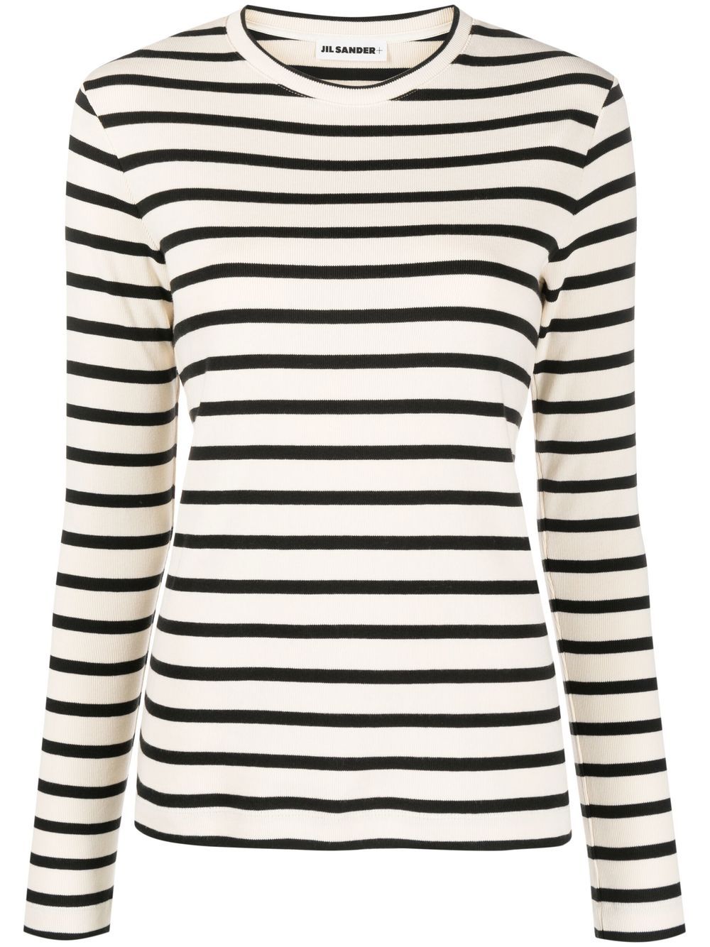 Jil Sander JIL SANDER- Striped Cotton Long-sleeve T-shirt