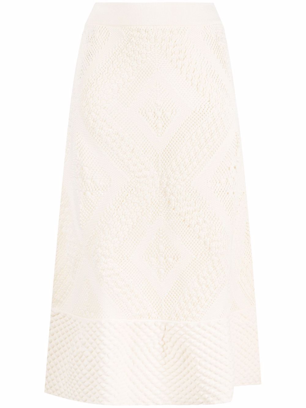 Jil Sander JIL SANDER- Knitted Midi Skirt