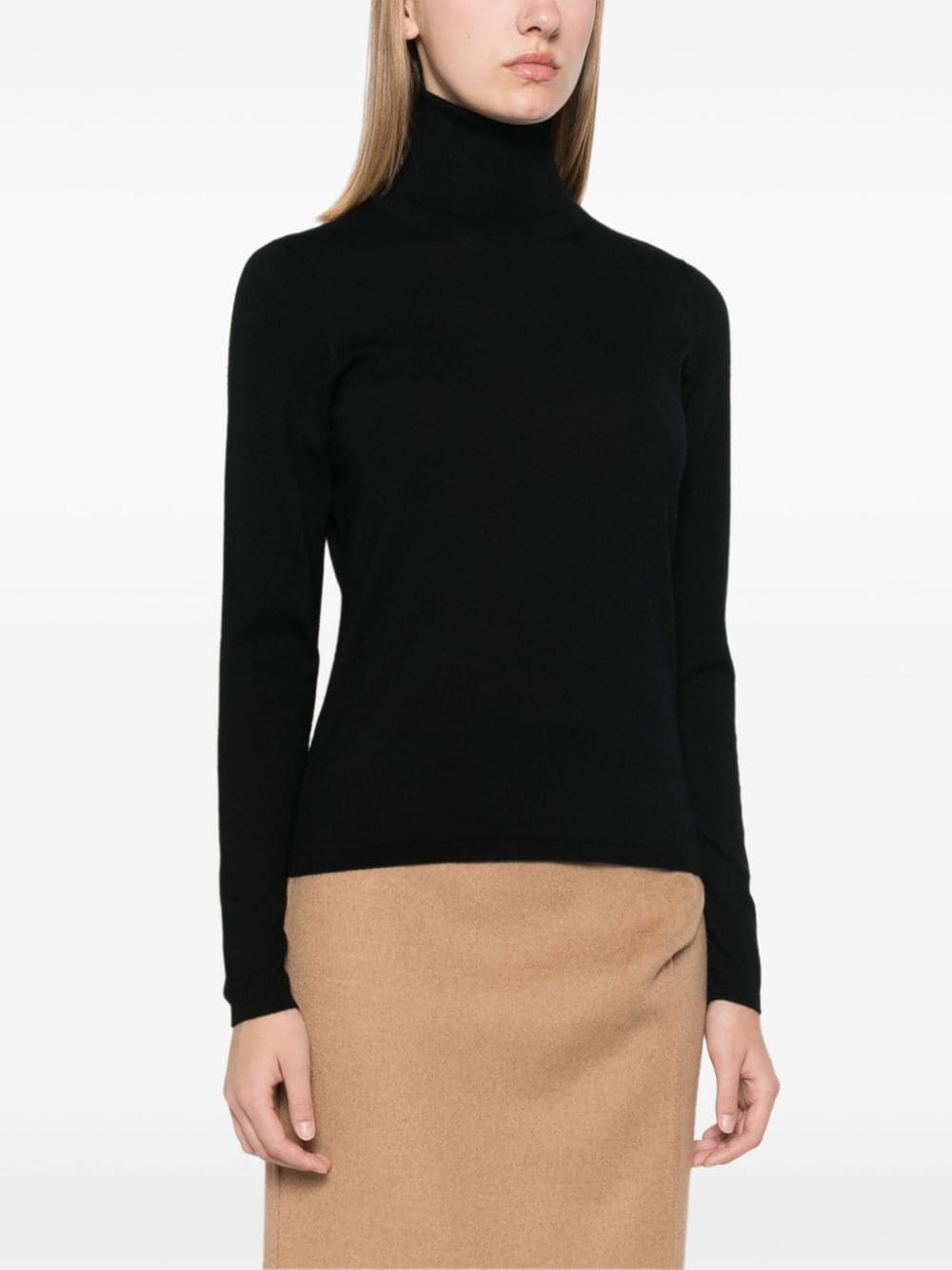 Max Mara MAX MARA- Cashmere Turtle-neck Sweater