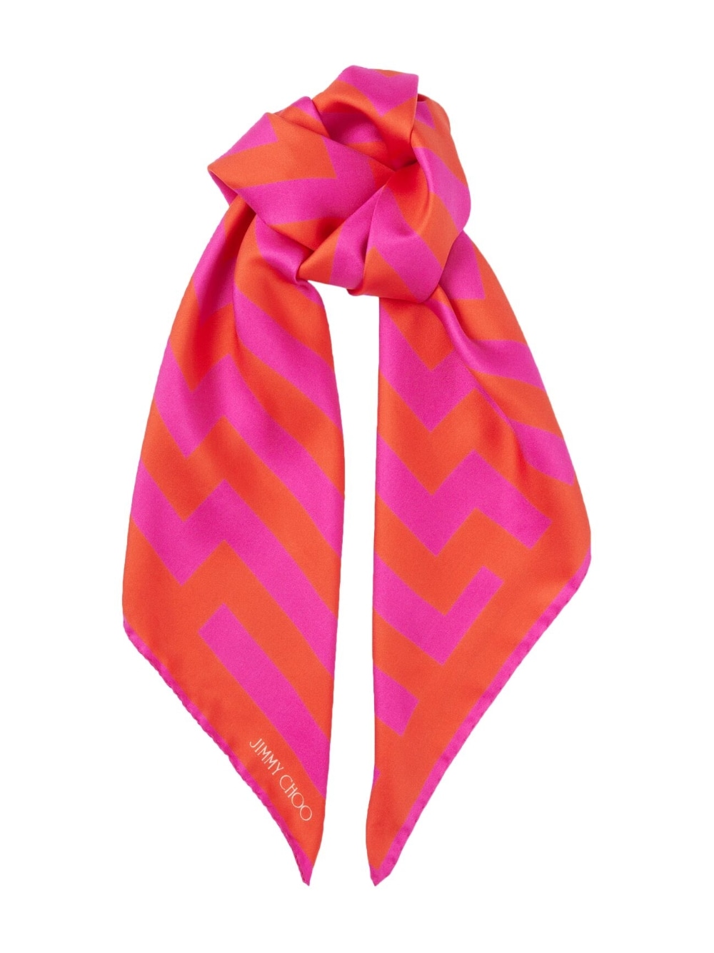 Jimmy Choo JIMMY CHOO- Printed Silk Foulard