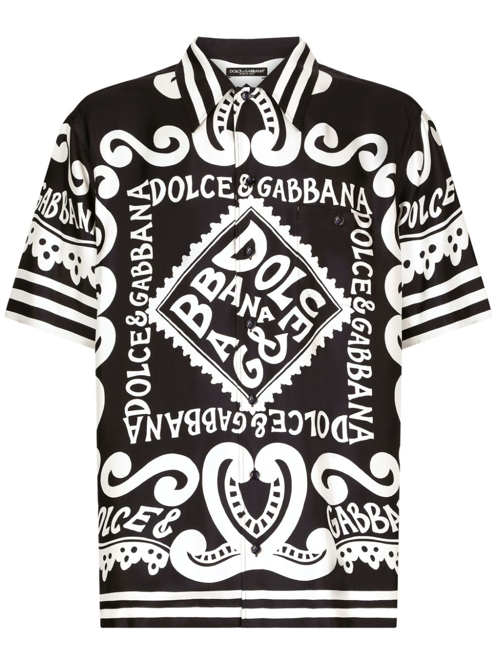 Dolce & Gabbana DOLCE & GABBANA- Silk Shirt