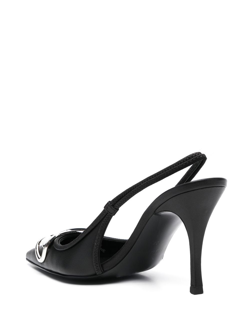 Diesel DIESEL- Venus Leather Slingback Pumps