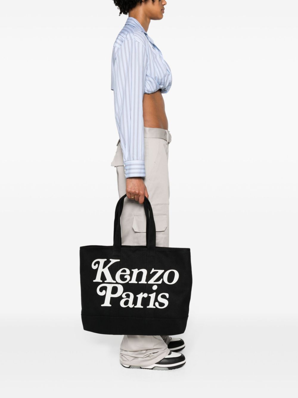  KENZO BY VERDY- Kenzo Paris Cotton Tote Bag