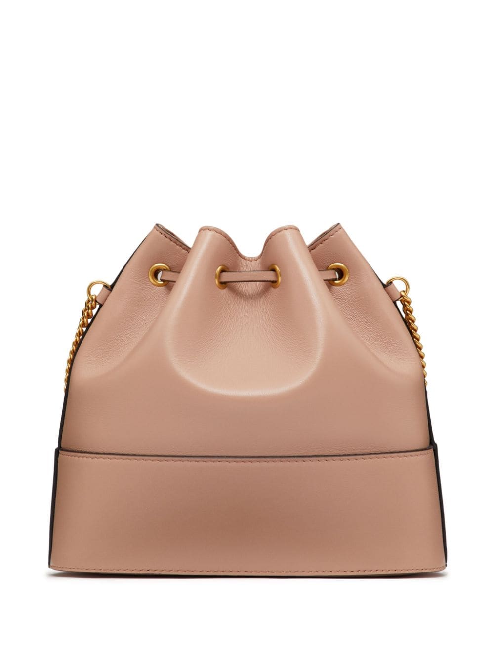 VALENTINO GARAVANI VALENTINO GARAVANI- Vlogo Signature Mini Leather Bucket Bag