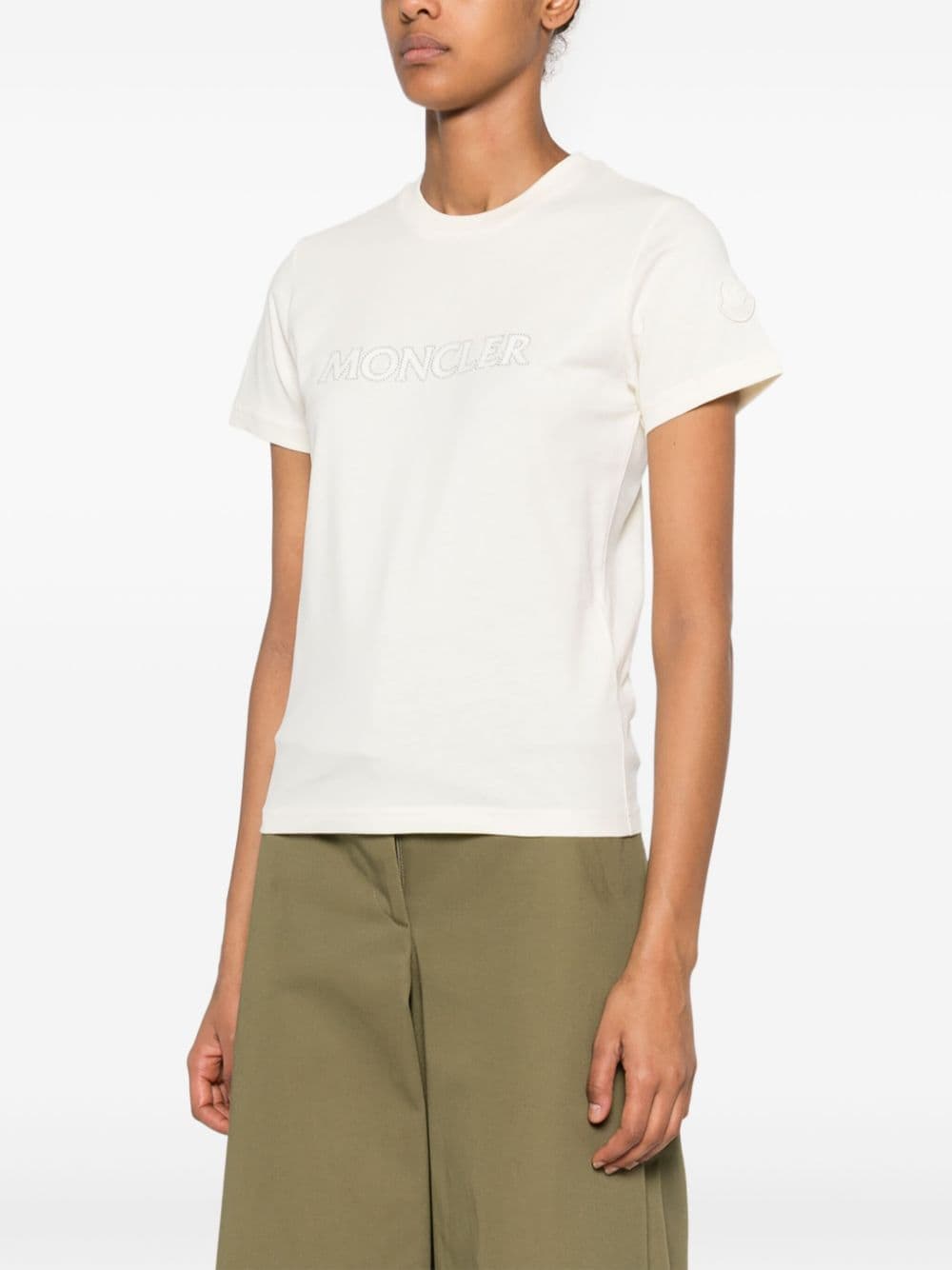 Moncler MONCLER- Logo Cotton T-shirt