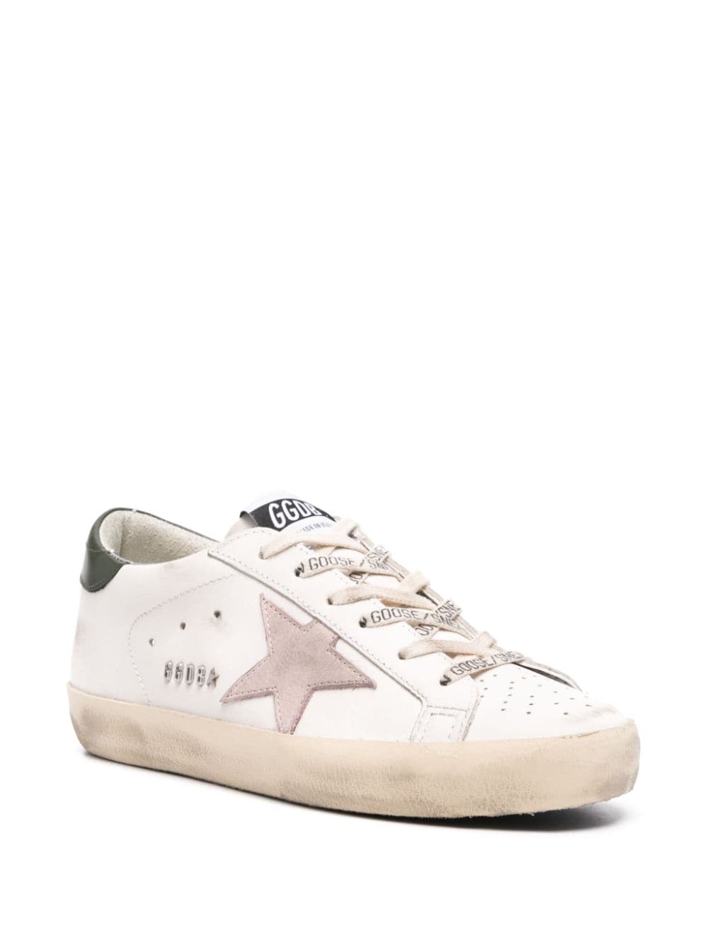 Golden Goose GOLDEN GOOSE- Super Star Leather Sneakers