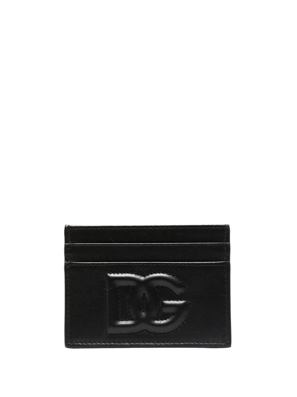 Dolce & Gabbana DOLCE & GABBANA- Dg Logo Leather Card Case