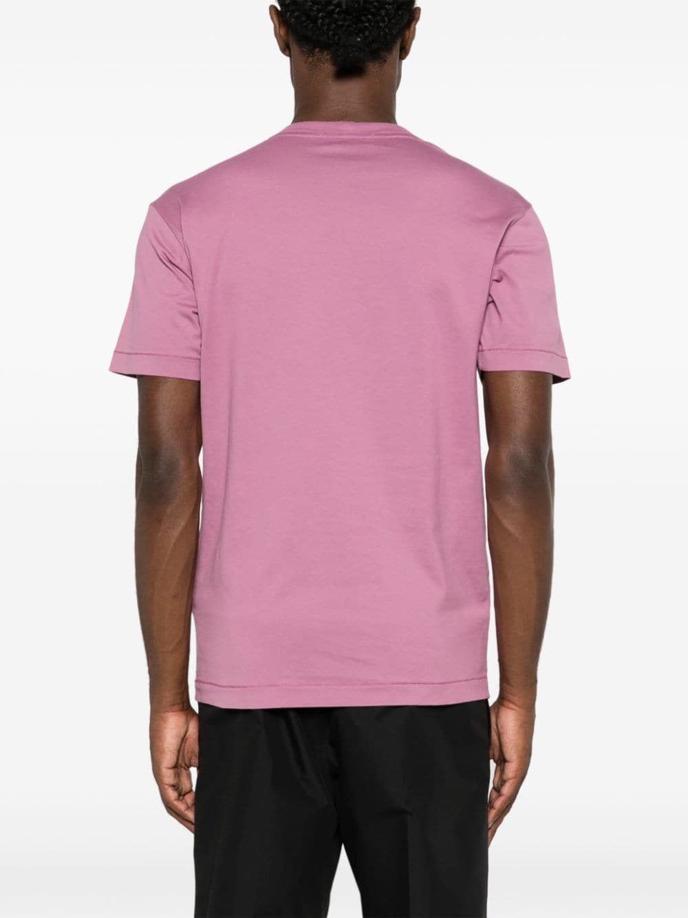 Stone Island STONE ISLAND- Cotton T-shirt With Logo