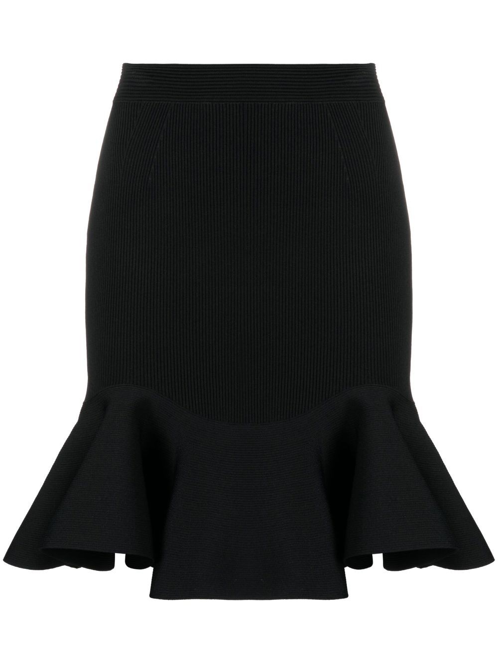 Alexander McQueen ALEXANDER MCQUEEN- Flounced Mini Skirt