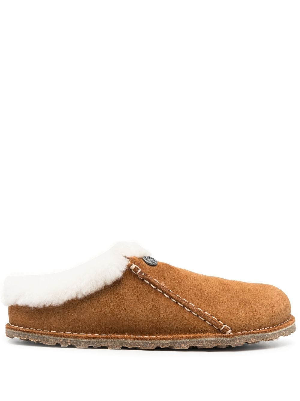 Birkenstock BIRKENSTOCK- Zermatt Suede Leather Slippers