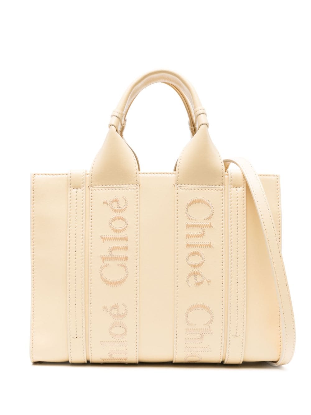 Chloé CHLOÉ- Woody Small Leather Tote