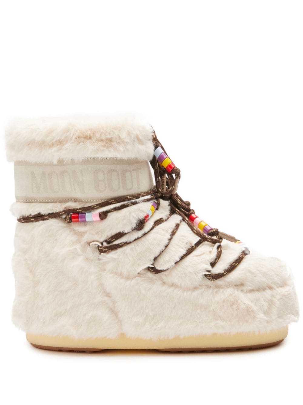 Moon Boot MOON BOOT- Icon Low Faux-fur Beads Snow Boots