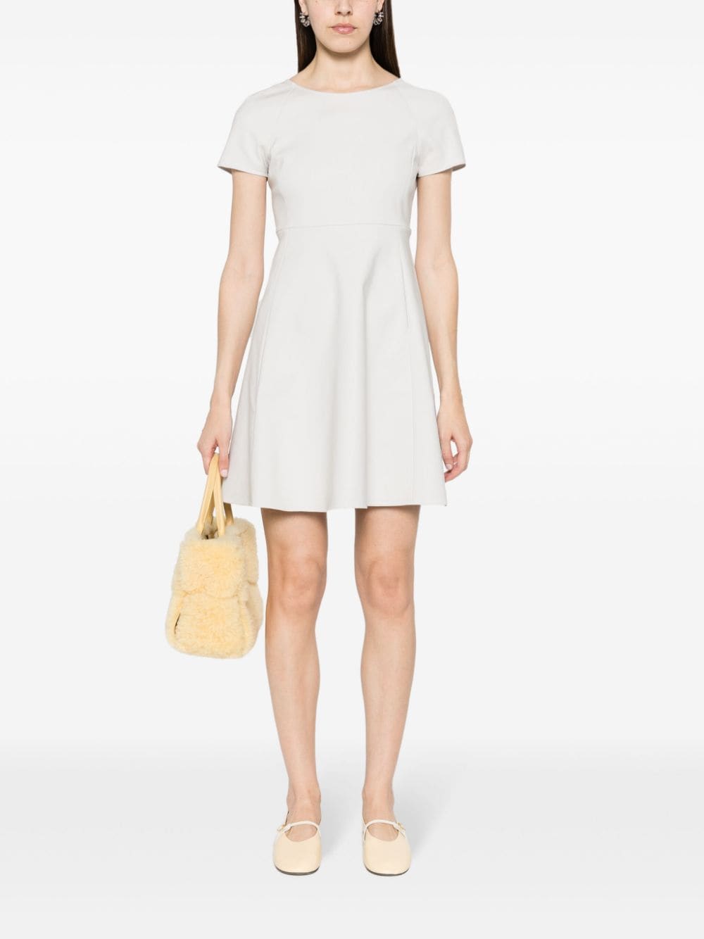 Emporio Armani EMPORIO ARMANI- Cotton Blend Mini Dress