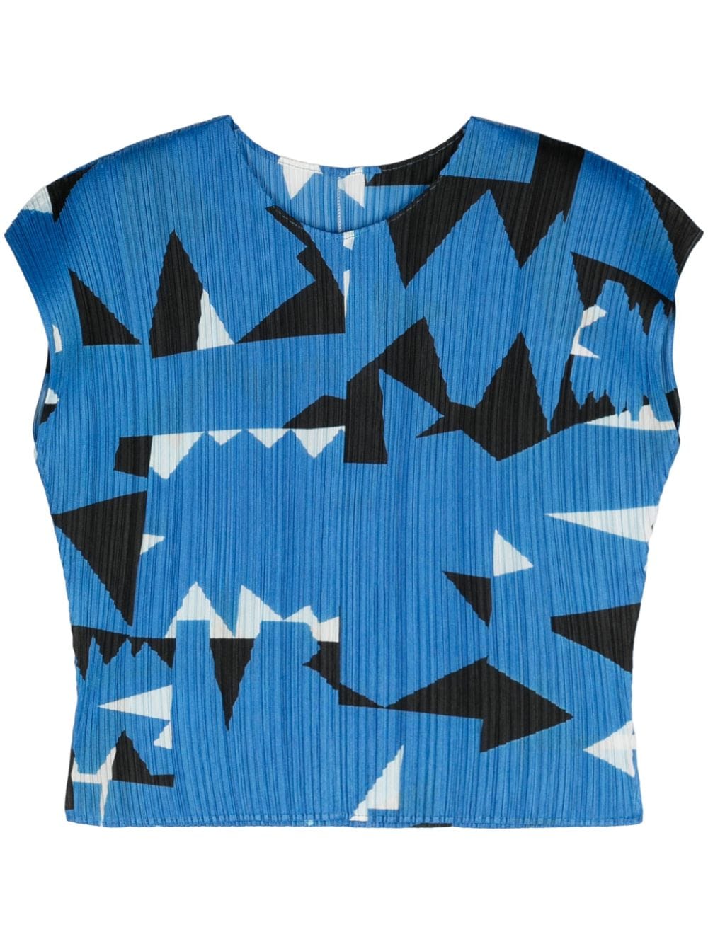 Pleats Please Issey Miyake PLEATS PLEASE ISSEY MIYAKE- Printed Pleated Sweater